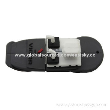 Custom Yacht-shaped Thumb Drive, Made of Soft PVC Material, OEM Orders Welcomed